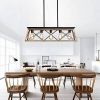 Farmhouse Chandeliers for Dining Room,Rustic Kitchen Island Light - Default
