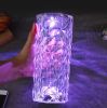 16 Colors Crystal Table Lamp Rose Light Romantic Diamond Atmosphere Light USB Touch Night Light For Bedroom Desk Party Decor - 16colors with remote