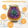 3D Fireworks Glass Wax Warmer Electric Wax Burner  - RGFirework - US