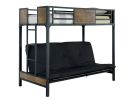 Twin Bed w/ Futon Base - as Pic