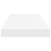 Floating Wall Shelf White 23.6"x9.3"x1.5" MDF - White