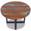 Coffee Table Teak Resin 23.6" - Brown