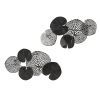 Lenzie Multi-colored Lily Pad Leaves 2-piece Metal Wall Decor Set - as Pic