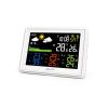 WIRELESS COLOR WEATHER STATION WITH 3 REMOTE SENSORS - White