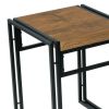 small dining table set - brown