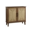 Seagate Handcrafted Seagrass 2-Door Accent chest - as Pic