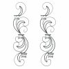 Flourishing Candle Sconce Pair
