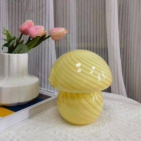 American Dimmable Glass Stripe Lamp (Option: Australian Use-Three Color Yellow Glass)